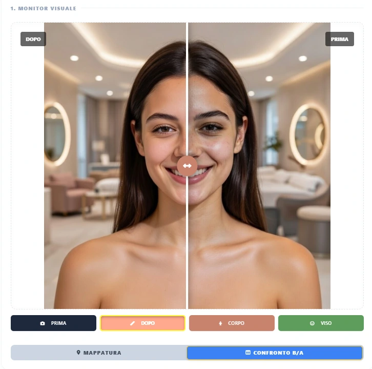 Slider Prima e Dopo