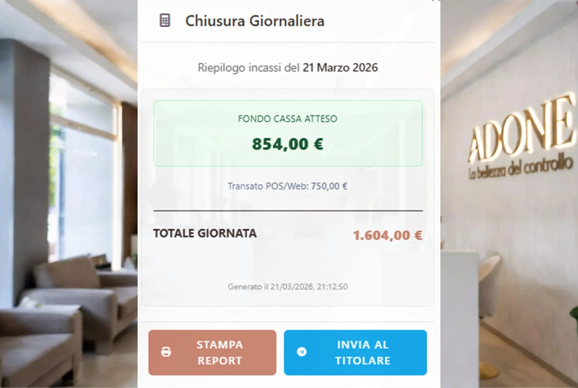 Chiusura di Cassa