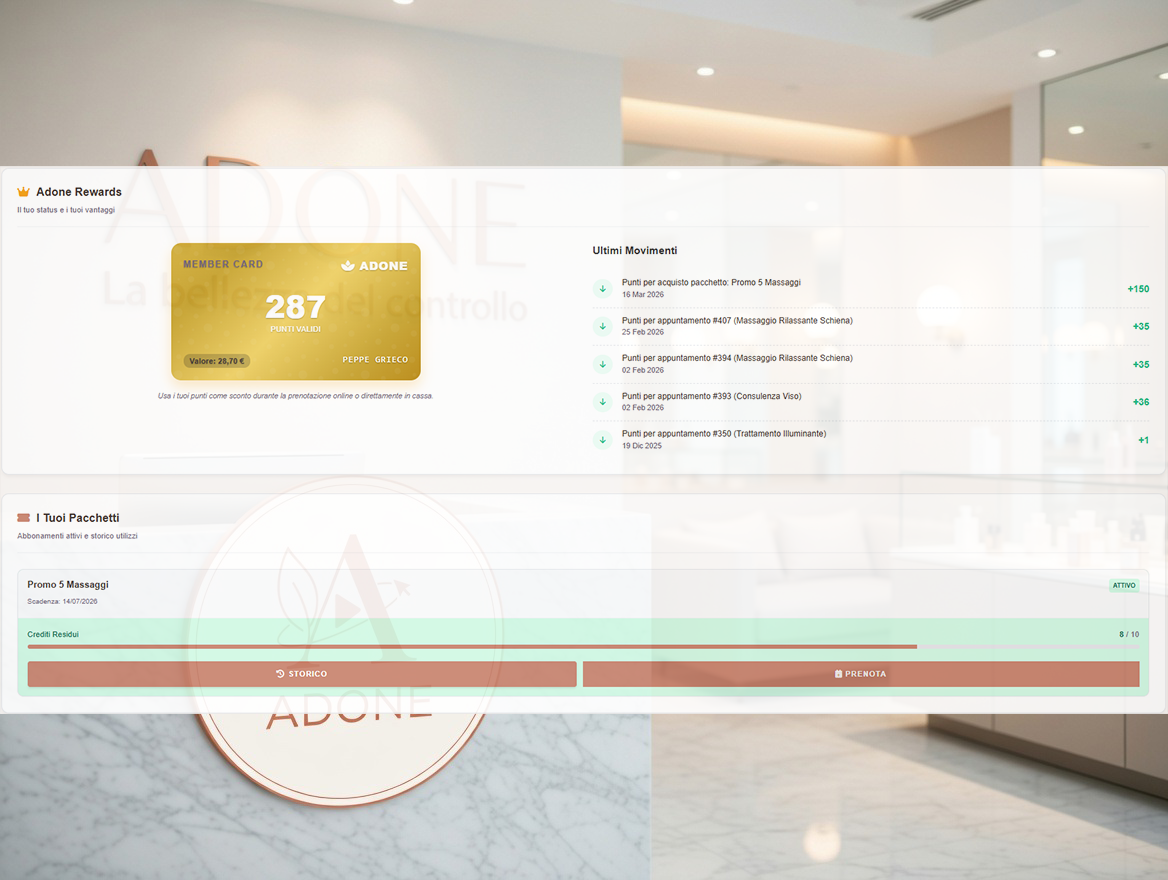Adone Club Rewards